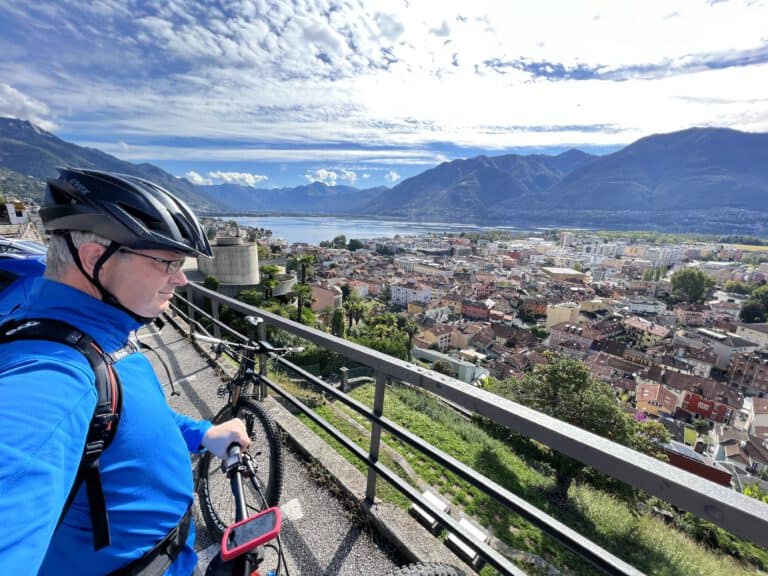 MTB-Tour am Lago Maggiore – Von Tenero zum Monte Bre