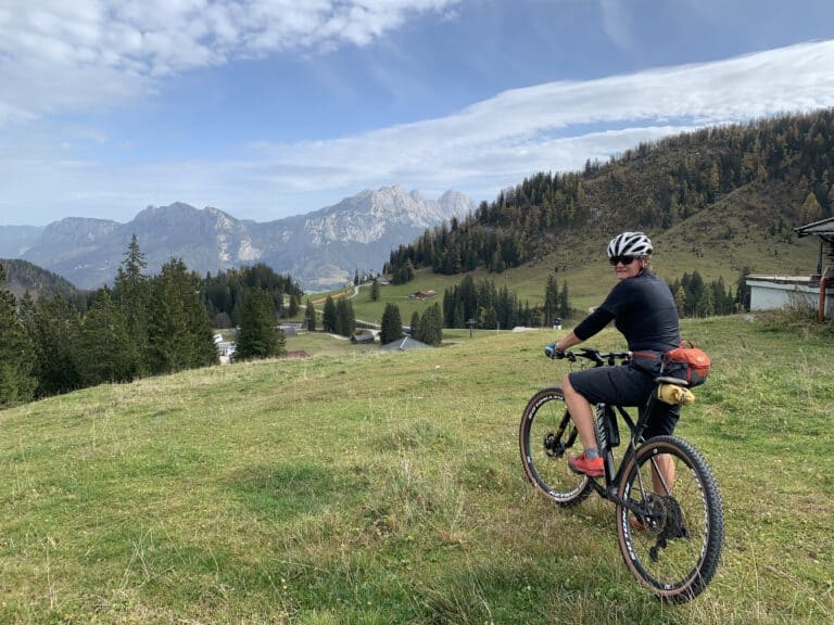 MTB-Tour vom Grubhof zu den Loferer Almen und über Unken zurück
