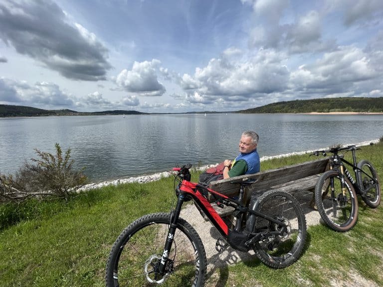MTB-Tour um den Brombachsee
