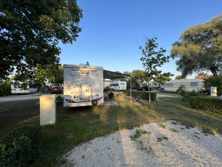 Hitze-Schock am Campingplatz Felbermühle bei Neustadt an der Donau