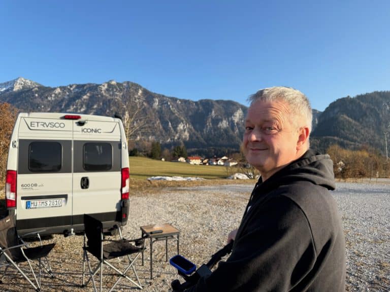 Camping Lindlbauer bei Inzell mit dem Strawanzer